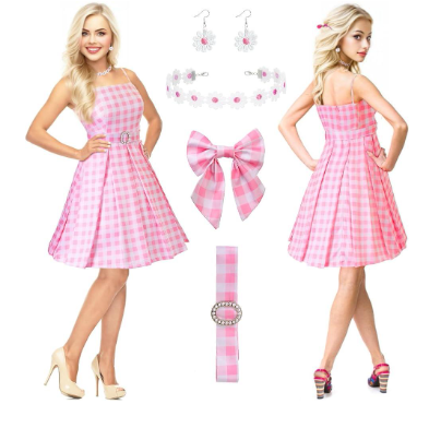 Sleeper's Pink Plaid Dress